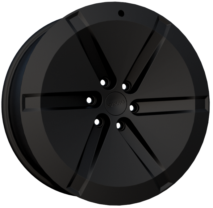 Cybertruck Wheel Black 15 Degree View